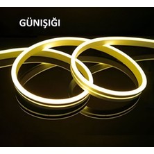 12V Neon LED Şerit 5m Esnek Aydınlatma Tak Çalıştır Düğmeli