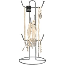 Feyza Design Gümüş Takı Standı, Düzenleyici, Bileklik ve Kolye Organizer