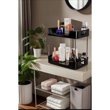 Feyza Design Iki Katlı Çok Amaçlı Makyaj ve Düzenleme Organizeri