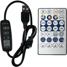USB Bağlantılı Bluetooth Rgb LED Pixel Kontrol Kartı Müzik Modu