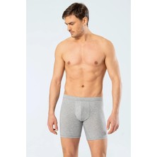 Cacharel Erkek Boxer, Bel Bantlı Uzun Boxer, %95 Pamuk %5 Likralı