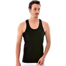 Erkek Siyah 3 Adet Seher Spor Atlet 0058