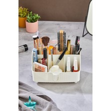 Feyza Design Çok Amaçlı Organizer, Banyo, Ofis ve Makyaj Düzenleyici, Pratik Saklama Kutusu