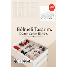 Feyza Design Mutfak Çekmece Organizer, Kaşıklık, 30,5X15CM, Düzenleyici, 1 Adet
