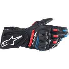 Alpinestars Honda Sp-8 V3 Korumalı Motosiklet Eldiveni Siyah  Kırmızı  Beyaz  Mavi