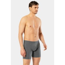 Cacharel Erkek Boxer, Bel Bantlı Uzun Boxer, %95 Pamuk %5 Likralı