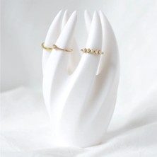 Feyza Design Şık ve Pratik Takı Organizatörü, Yüzük Tutucu ile Düzenli Saklama Sağlar