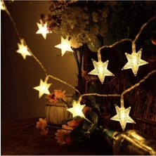 4 Metre 20 LED Yıldız Dizeleri, Işıklı Dekorasyon Aydınlatması