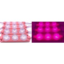 10 Adet Tawitech 3W LED Mercek, 12V Güçlü ve Kendinden Yapışkanlı Işık