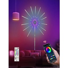 Rgb Sese Duyarlı Bluetooth Ekolayzer USB Girişli Gökkuşağı LED
