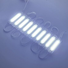12V Cob LED Çip, 2W, Kendinden Yapışkanlı, Paket 10 Adet, Güçlü Aydınlatma