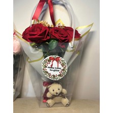 Frezya Hediyelik Çiçek Çantası & Gül Arajmanı & Çiçek Buketi
