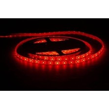 5 Metre 12V Kırmızı LED Şerit Işık, Iç Mekan Kullanımı, 10 Çipli