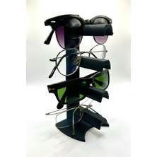 Feyza Design 4 Katlı Şık ve Tarz Gözlük Tutucu, Düzenli Saklama Çözümü