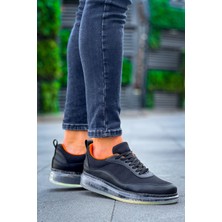 Starseven CH181 - Rrt Erkek Ayakkabı Siyah - Turuncu