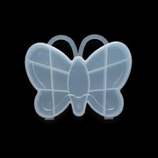 Feyza Design 13 Bölmeli Kapaklı Boncuk Kutusu, Düzenli Saklama ve Organizasyon Için Ideal