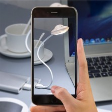 Ufo Tasarımlı USB Girişli Çalışma LED Lamba, Şık ve Fonksiyonel Işıklandırma