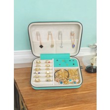 Feyza Design Büyük Boy 14X21 Düzenleyici Takı Saklama Kutusu Seyahat Çantası