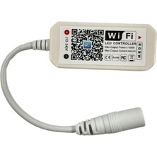 Rgbw Şerit LED Kontrol Cihazı, Wifi Kontrollü, 5-24V, Akıllı Işık Denetimi