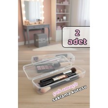 Feyza Design Çiftli Çok Amaçlı Makyaj ve Seyahat Aksesuar Organizer Seti