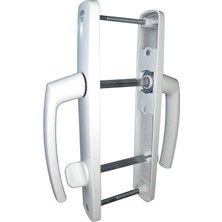 Starseven Pvc Wc Banyo Kapı Kolu Beyaz