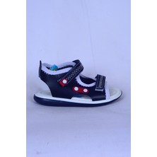 Ayakmod 22Y05 B Lacivert-Kırmızı-Beyaz Erkek Çocuk Sandalet
