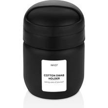 Feyza Design Pamuk Makyaj ve Kulak Temizleme Organizeri, Çok Amaçlı Saklama Kutusu