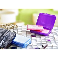 Feyza Design Mini Ped Saklama Kutusu, Makyaj ve Seyahat Organizer, Çanta Içi Kutu