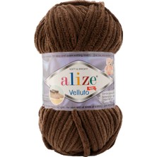 Alize 5 Adet Velluto 493 El Örgü Ipi