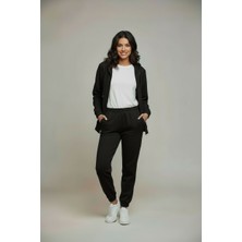 Lyvean Üç Iplik Sardonlu  Fermuarlı  Takım