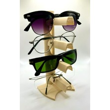 Feyza Design 4 Katlı Şık ve Tarz Gözlük Tutucu, Düzenli Saklama Çözümü