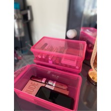 Feyza Design Şık ve Kullanışlı Makyaj Saklama Kutusu Seti, 10 Adet