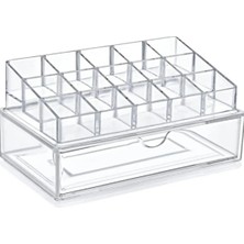 Feyza Design Pratik ve Şık Çekmeceli Manikür ve Makyaj Düzenleyici Seti