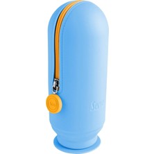 Feyza Design Gök Mavi Goldflare Hoop Çanta – Şık ve Zarif Takı Tasarımı