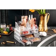 Feyza Design Şık 5 Çekmeceli Çok Amaçlı Organizer, Makyaj ve Takı Saklama Ünitesi