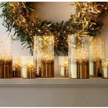 3 Metre Sarı LED Peri Işık, Şık ve Parlak Dekorasyon Aksesuarı