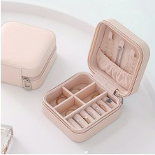 Feyza Design Mini Seyahat Takı Kutusu, Kolye, Yüzük ve Küpe Organizer, Şık ve Kullanışlı