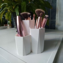 Feyza Design 3D Baskılı Çok Bölmeli Masaüstü Kozmetik Organizeri