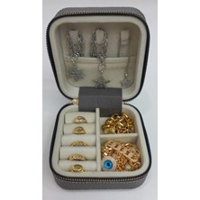 Feyza Design Küçük Boy Düzenleyici Takı Saklama Kutusu, Seyahat Için Şık ve Pratik