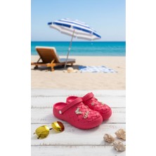 Slipcat Calx Kadın Deniz Plaj Havuz Üstü Kapalı Kaydırmaz Sandalet Crocs Terlik