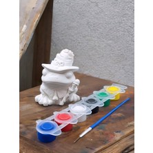 Boyanabilir Dekoratif Figür Seti | Kendin Tasarla Sanat Kiti | Çocuklar ve Yetişkinler Için Yaratıcı Hobi Seti
