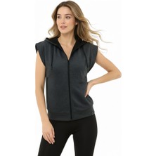 Scorp Impact Reversible Kadın Çift Taraflı Yelek Antrasit