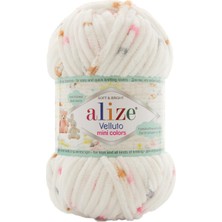 Alize 5 Adet Velluto Mini Colors 8110