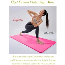 Lufern 50X140 cm Pilates Yoga Matı Spor Yumuşak Destekleyici Ev Spor Salonu Denge Konfor Egzersiz Kaymaz