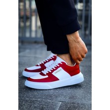 Starseven CH087 - Cbt Erkek Ayakkabı Kirmizi / Beyaz