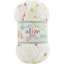 Alize 5 Adet Velluto Mini Colors 8114