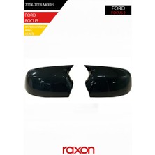 Raxon Ford Focus 2 2004-2008 Batman & Yarasa Ayna Kapağı – Parlak Piano Black Sport