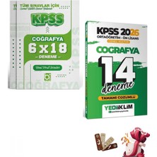 Yediiklim Yayınları Yediiklim 2026 KPSS Lise Ortaöğretim Ön Lisans Coğrafya Deneme Se