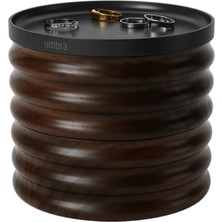 Feyza Design Şık Tesora Takı Organizatörü, Siyah/ceviz, 13X11 Cm, Düzenli Saklama Sağlar