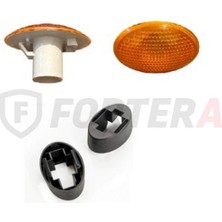 Ayna Sinyali ve Alt Bağlantı Braketi Sarı Takımı Transit V184 V347